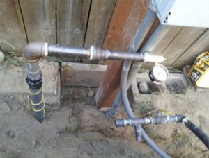 gas line replacement
